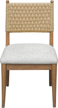 Lexington Woven Back Chair - Swt/C Glw