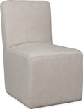 Logan Fully Upholstered Dining Chair in Natural Linen