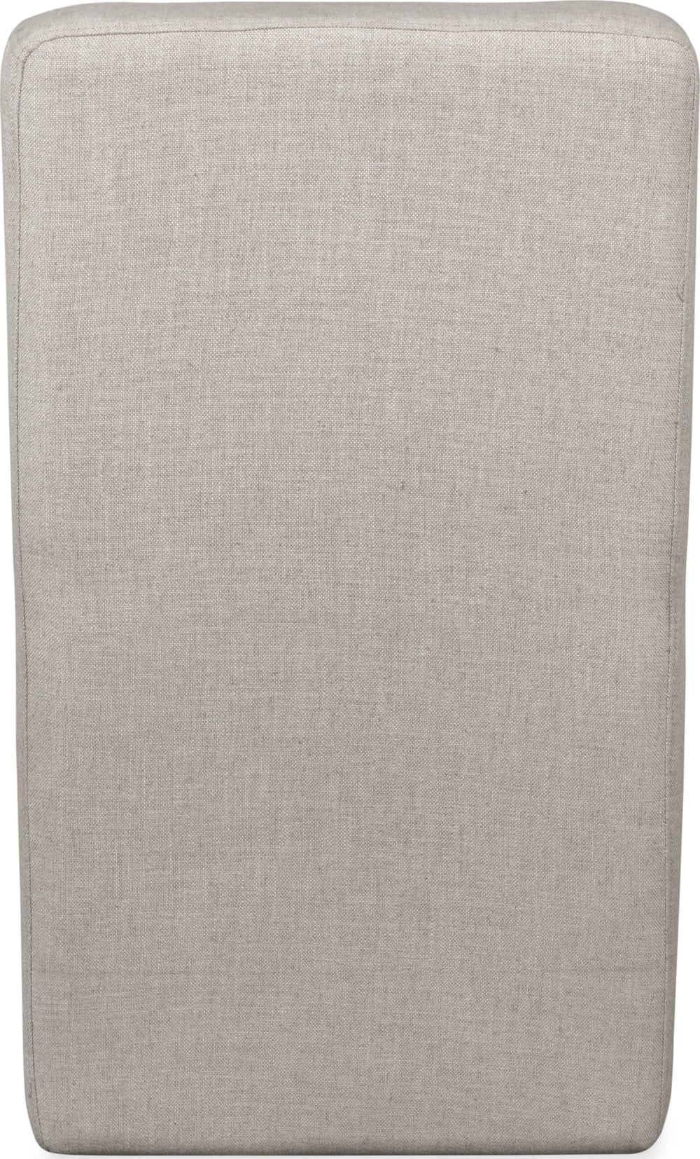 Logan Fully Upholstered Dining Chair in Natural Linen - View 4