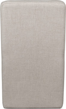 Logan Fully Upholstered Dining Chair in Natural Linen - View 4