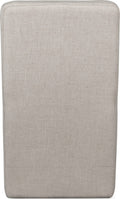 Logan Fully Upholstered Dining Chair in Natural Linen