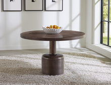 Liyana Solid Wood Round Dining Table in Natural Tan - View 2