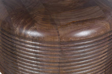 Liyana Solid Wood Round Dining Table in Natural Tan - View 5