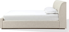 Louis Upholstered Platform Bed in Natural Linen (2026) - View 8