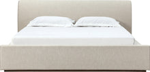 Louis Upholstered Platform Bed in Natural Linen (2026) - View 9