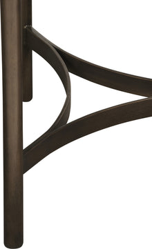 Lockwood Round Natural Concrete and Metal Side Table - View 6