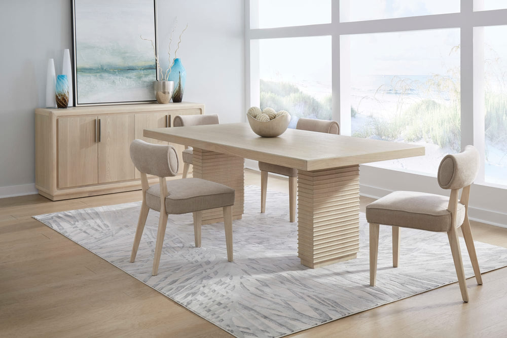 Montgomery 4 Door Wooden Sideboard in Daffodil - View 10