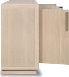 Montgomery 4 Door Wooden Sideboard in Daffodil - View 6