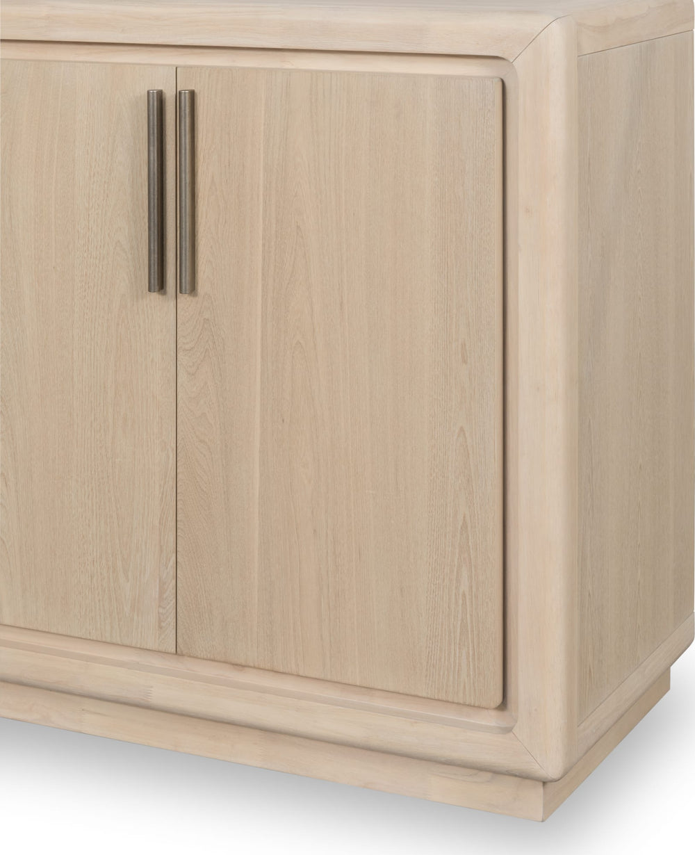 Montgomery 4 Door Wooden Sideboard in Daffodil - View 7