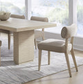 Montgomery Wood Frame Upholstered Dining Chair in Brown Sugar Chenille