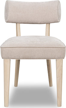 Montgomery Wood Frame Upholstered Dining Chair in Brown Sugar Chenille - View 6