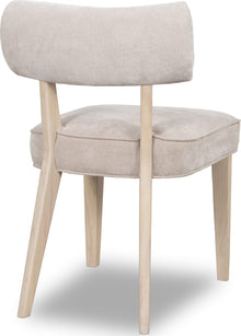 Montgomery Wood Frame Upholstered Dining Chair in Brown Sugar Chenille - View 9
