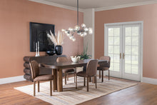 Montclair Dining Chair in Giraffe Chenille and Brushed Golden Stainless Steel - View 8