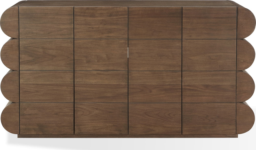 Montclair Four Door Walnut Sideboard in Bistre