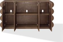 Montclair Four Door Walnut Sideboard in Bistre - View 3