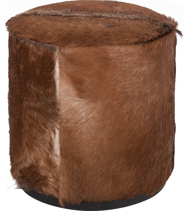 Monterey Small Rd Ottoman - Acrn alternate view