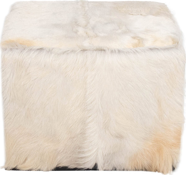 Monterey Sq Ottoman - Macadamia