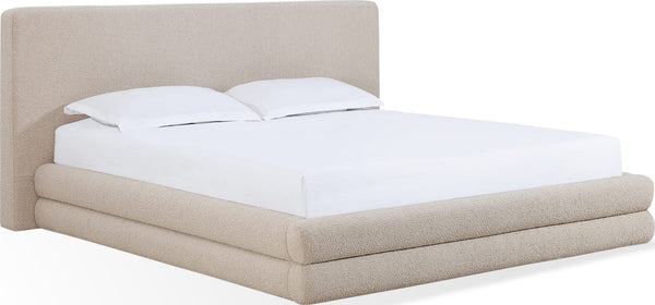 Maya Upholstered Platform Bed in Brun Boucle (2026) - View 6