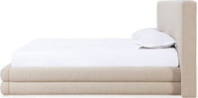 Maya Upholstered Platform Bed in Brun Boucle (2026) - View 8
