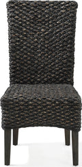 Mayfair Chair Water Hyacinth in Graphite