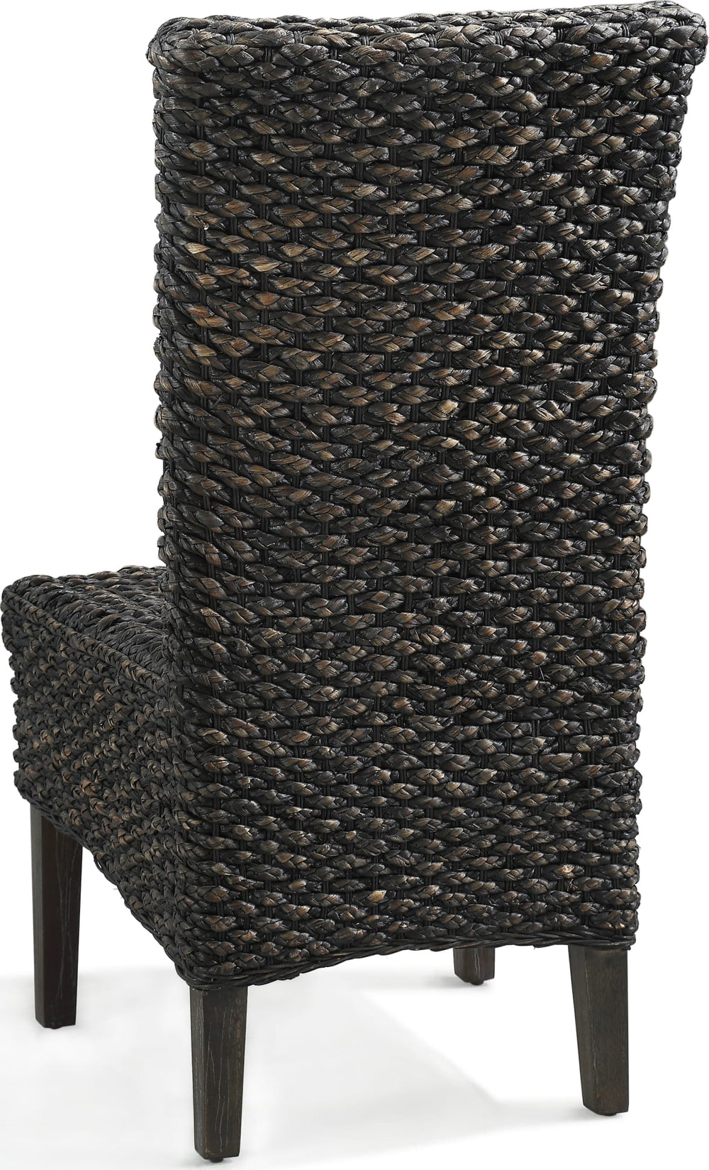Mayfair Chair Water Hyacinth in Graphite - View 5