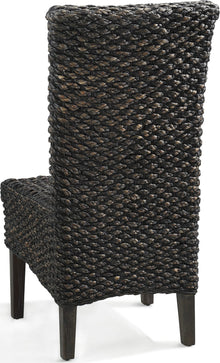 Mayfair Chair Water Hyacinth in Graphite - View 5