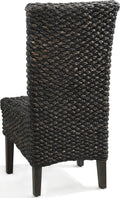 Mayfair Chair Water Hyacinth in Graphite