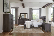 Mayfair Five Drawer Solid Wood Chest in Graphite - View 2