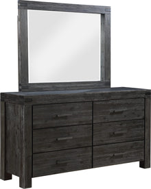 Mayfair Six Drawer Solid Wood Dresser in Graphite - View 6