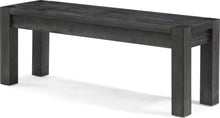 Mayfair Solid Wood Bench in Graphite - View 3