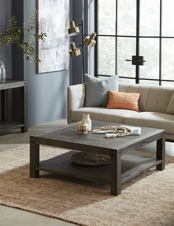 Mayfair Solid Wood Coffee Table in Graphite alternate view