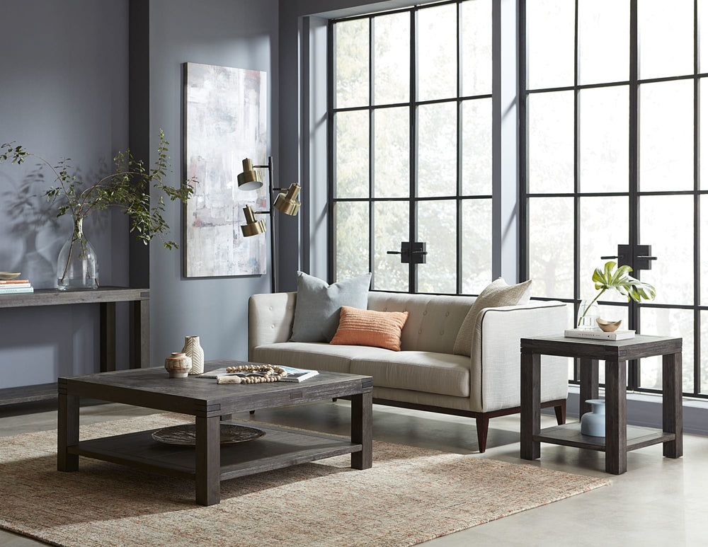Mayfair Solid Wood Coffee Table in Graphite - View 2