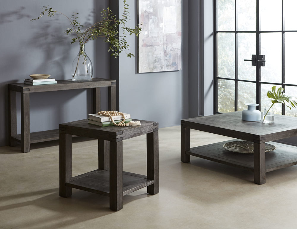 Mayfair Solid Wood Coffee Table in Graphite - View 3