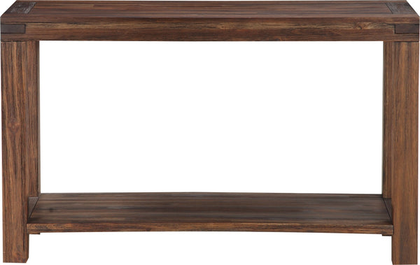 Mayfair Solid Wood Console Table in Brick Brown