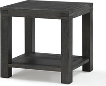 Mayfair Solid Wood End Table in Graphite - View 4