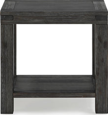 Mayfair Solid Wood End Table in Graphite - View 5