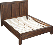 Mayfair Solid Wood Platform Bed in Brick Brown - View 6