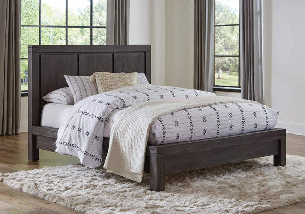 Mayfair Solid Wood Platform Bed in Graphite alternate view