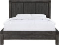 Mayfair Solid Wood Platform Bed in Graphite