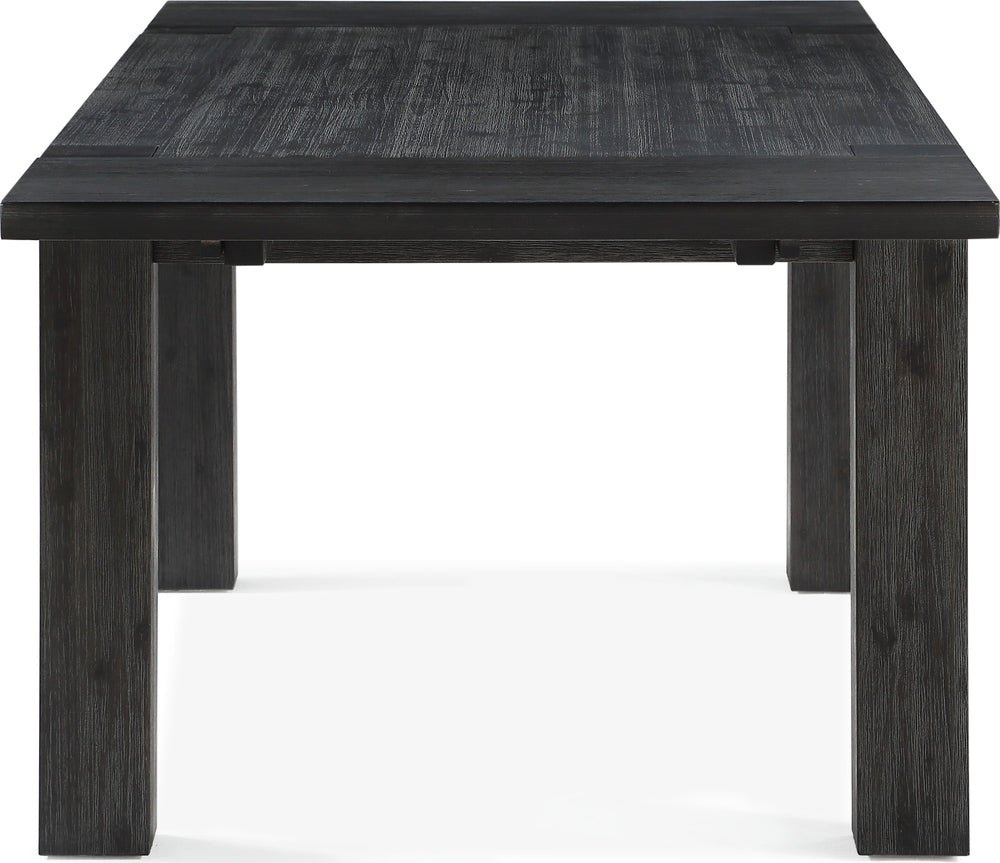 Mayfair Solid Wood Rectangle Table in Graphite - View 10