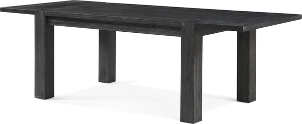 Mayfair Solid Wood Rectangle Table in Graphite - View 8