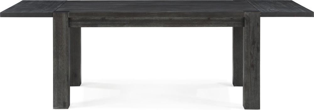 Mayfair Solid Wood Rectangle Table in Graphite - View 9