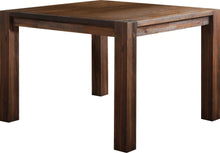 Mayfair Solid Wood Square Counter Table in Brick Brown - View 4