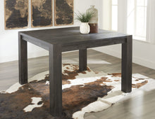 Mayfair Solid Wood Square Counter Table in Graphite