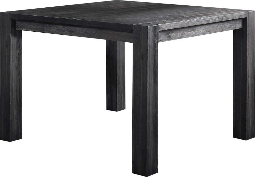 Mayfair Solid Wood Square Counter Table in Graphite - View 4