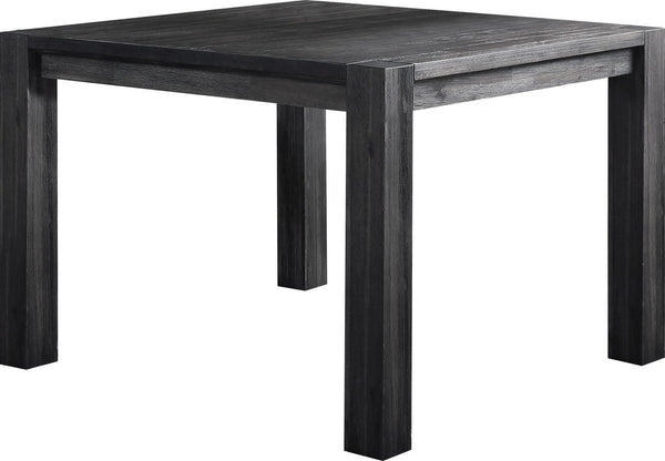 Mayfair Solid Wood Square Counter Table in Graphite - View 4