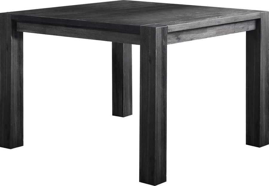 Mayfair Solid Wood Square Counter Table in Graphite - View 4