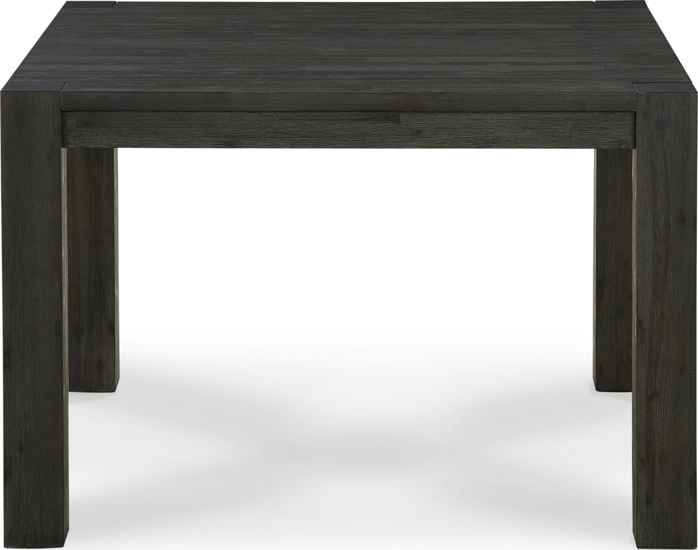 Mayfair Solid Wood Square Counter Table in Graphite - View 5