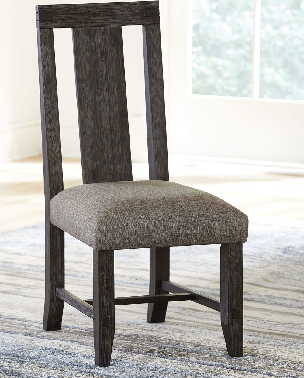 Mayfair Solid Wood Uphostered Panel-Back Chair