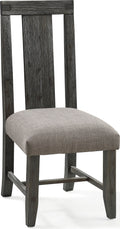 Mayfair Solid Wood Uphostered Panel-Back Chair